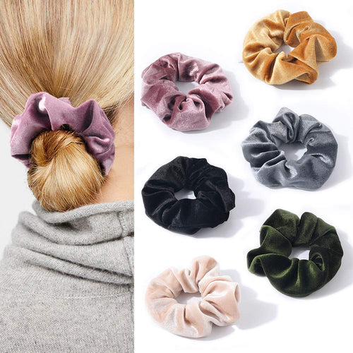 🔥Summer Hot Sale Promotion-49% OFF🎀-Velvet hidden secret pocket scrunchie with zipper