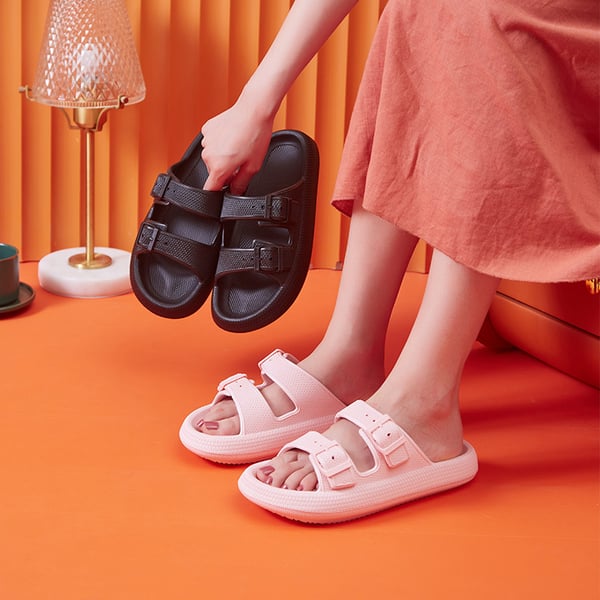 Unisex Adjustable Anti-Slip Soft Comfortable Pillow Sandals