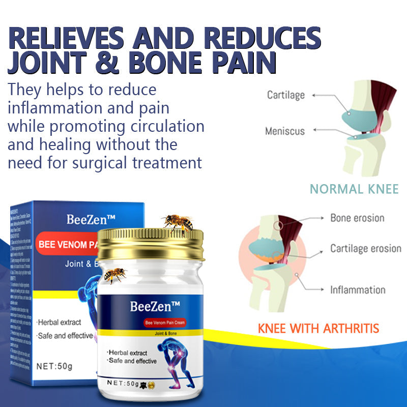 đBeeZen⢠New Zealand Bee Venom Joint and Bone Therapy Advanced CreamđLimited Time Offerđ