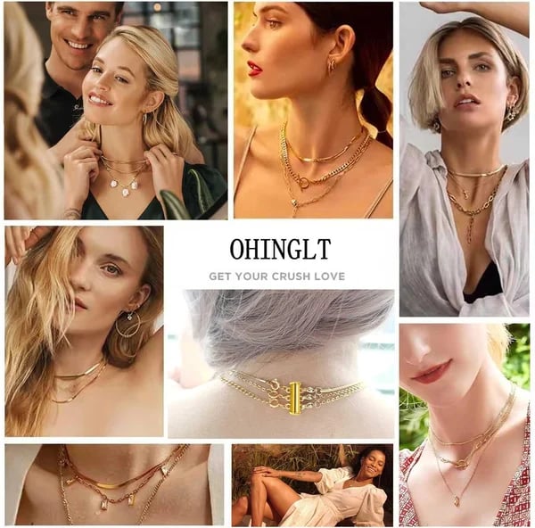 🔥Summer Hot Sale Promotion-49% OFF📿-Multiple Necklace Layering Clasps
