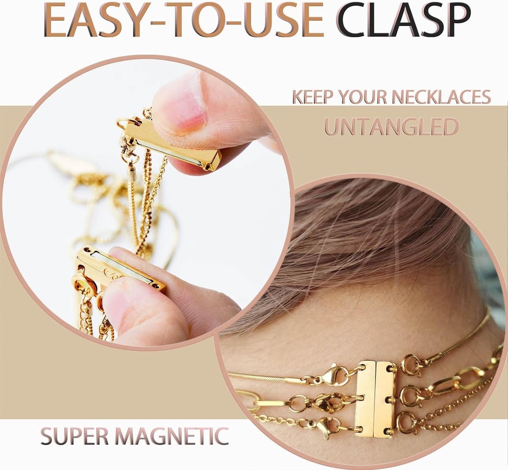 🔥Summer Hot Sale Promotion-49% OFF📿-Multiple Necklace Layering Clasps