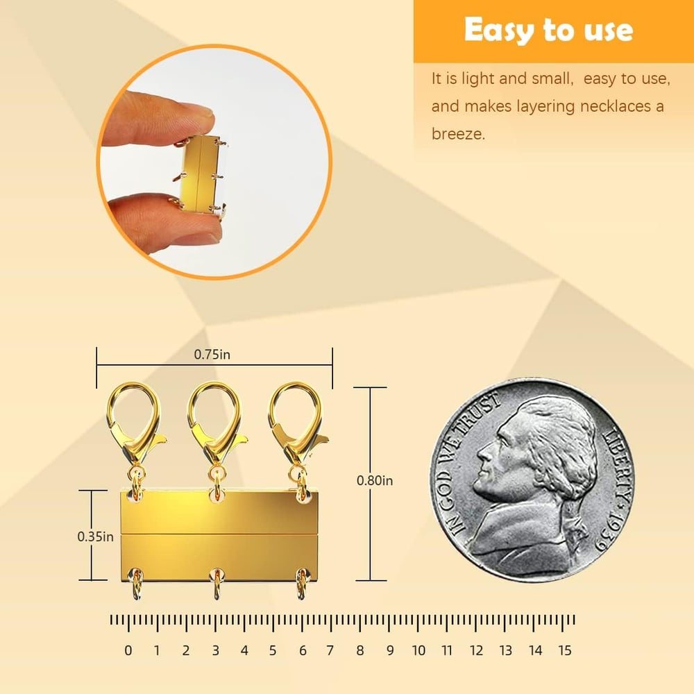 🔥Summer Hot Sale Promotion-49% OFF📿-Multiple Necklace Layering Clasps