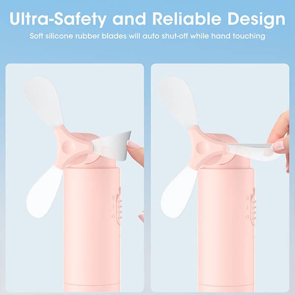 Handheld Portable Rechargeable Mini Fan