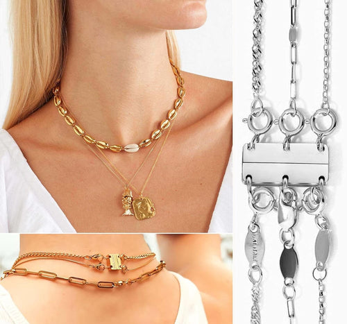 🔥Summer Hot Sale Promotion-49% OFF📿-Multiple Necklace Layering Clasps