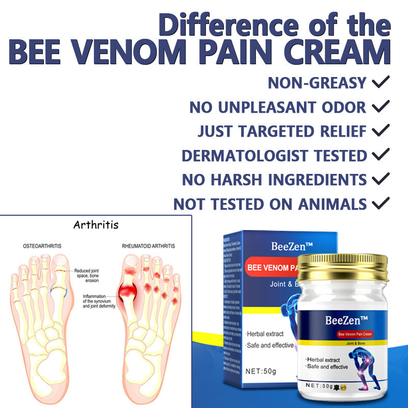 đBeeZen⢠New Zealand Bee Venom Joint and Bone Therapy Advanced CreamđLimited Time Offerđ