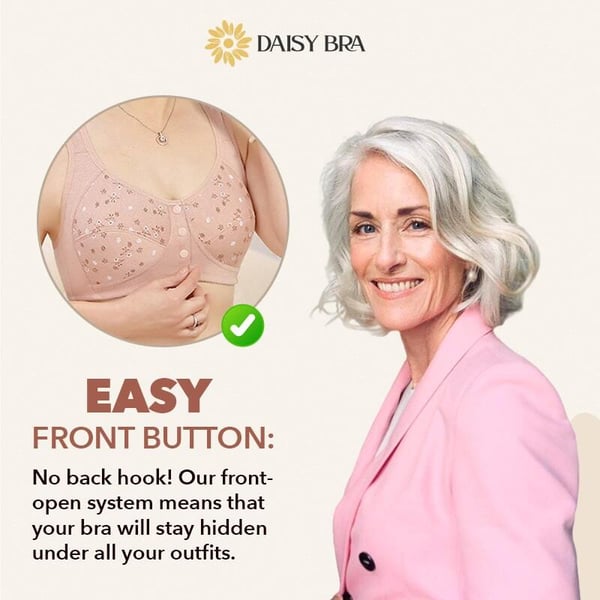 π₯π₯ LAST DAY SALE 49.9% OFF - Comfortable & Convenient Front Button Bra