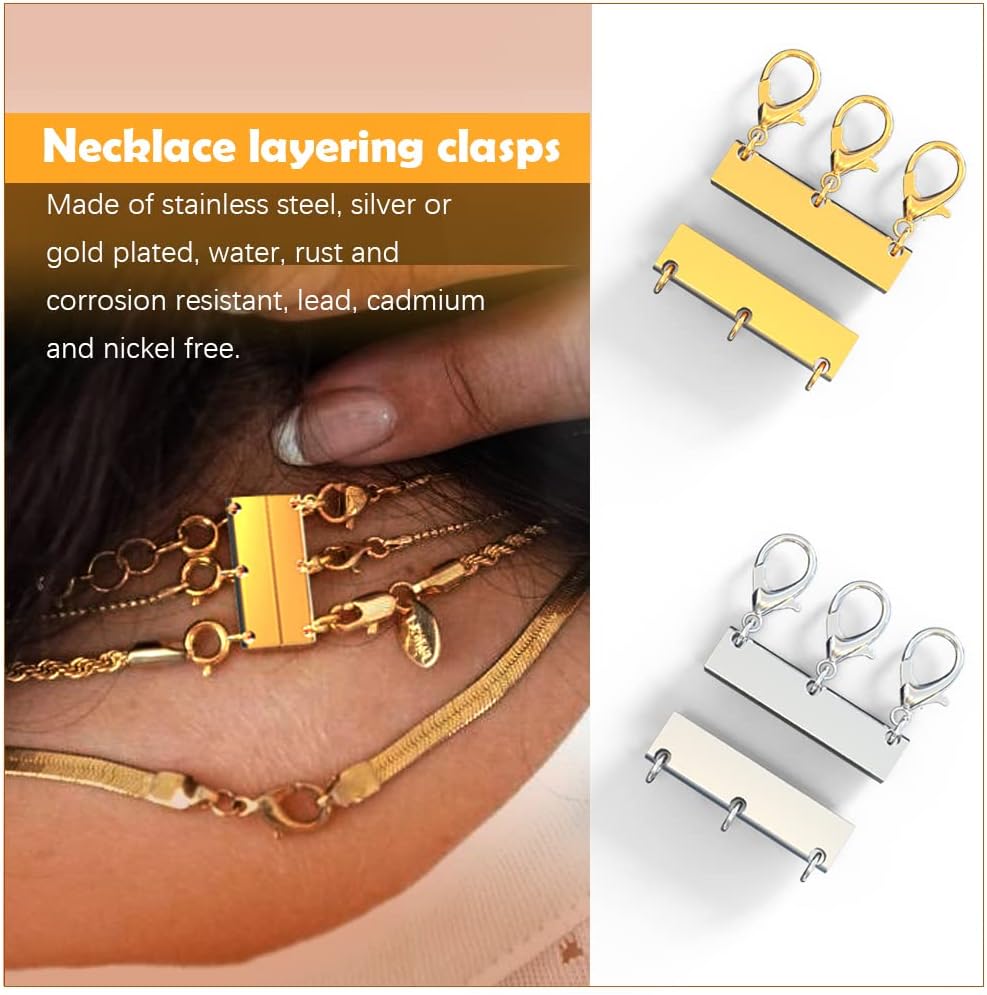 🔥Summer Hot Sale Promotion-49% OFF📿-Multiple Necklace Layering Clasps