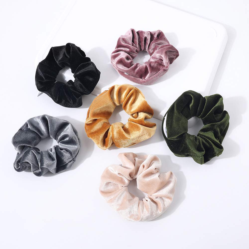 🔥Summer Hot Sale Promotion-49% OFF🎀-Velvet hidden secret pocket scrunchie with zipper