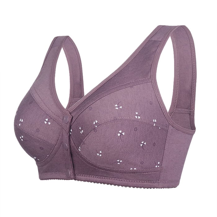 🌹Design for Senior Front Closure Cotton Bra🎀