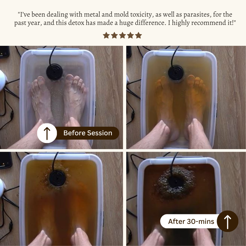 Healvibely Detox Foot Spa | Cleanse Your Body for a Healthier, Energized Life